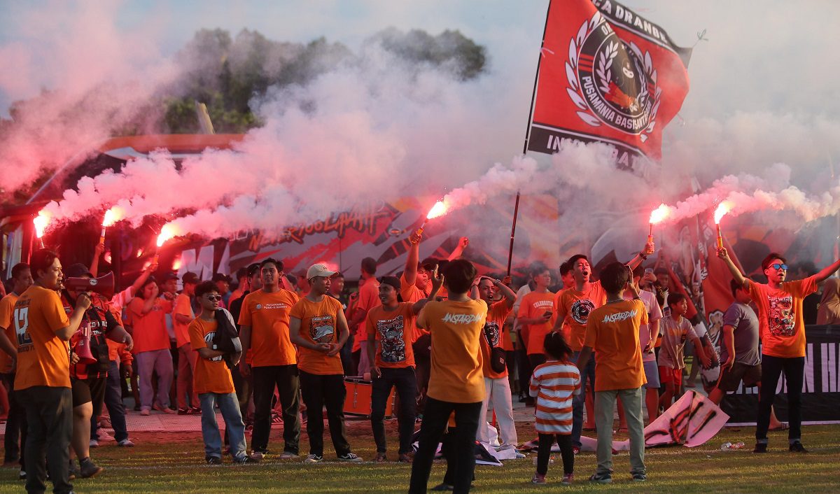 Suporter Borneo FC Samarinda Pusamania