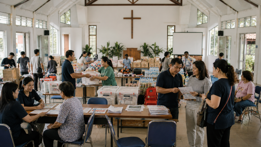 Gereja sebagai pusat ketahanan bencana berbasis komunitas