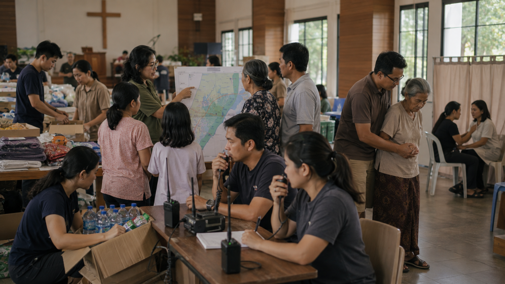 Tujuh peran gereja dalam membangun ketahanan bencana