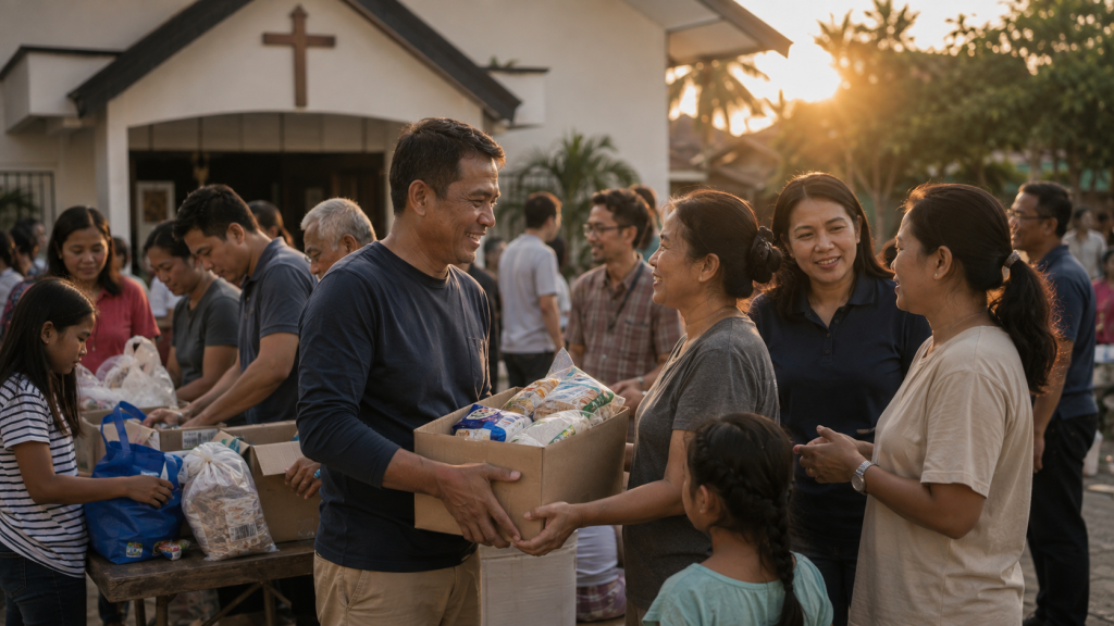 Solidaritas komunitas gereja dalam pemulihan pascabencana