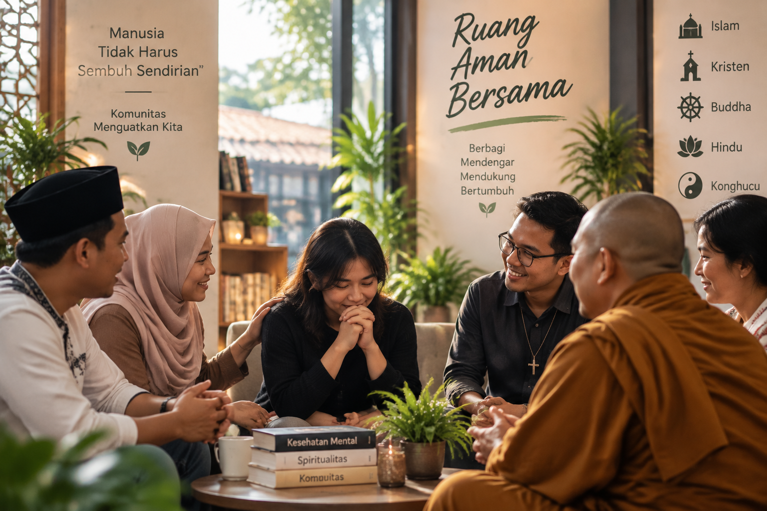 Komunitas Spiritual Jadi Ruang Pemulihan Mental Modern